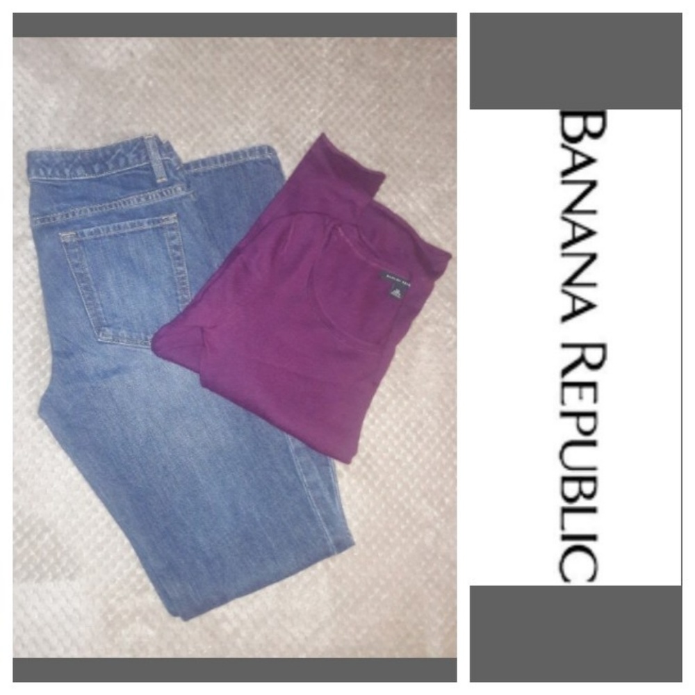 💥 Banana Republic Contoured Boot Cut Jeans